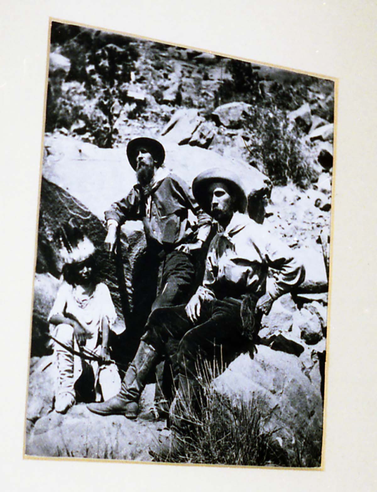 Color Photos of a temporary art exhibit.