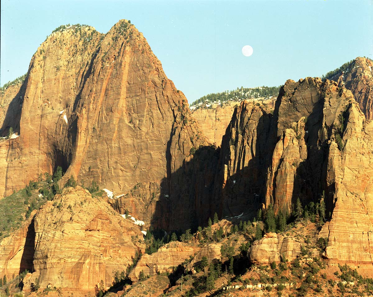 Color Photos of the Kolob Finger Canyons.
