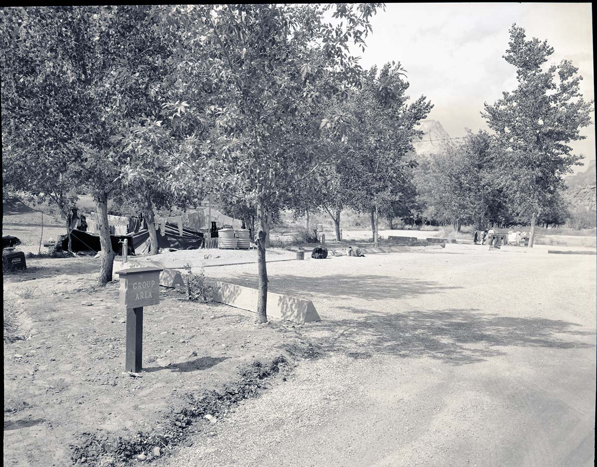 Group area, South Campground extension.