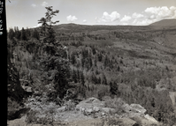 Developments on private land within Zion National Park near Lava Point.