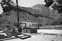 Construction of headquarters addition.