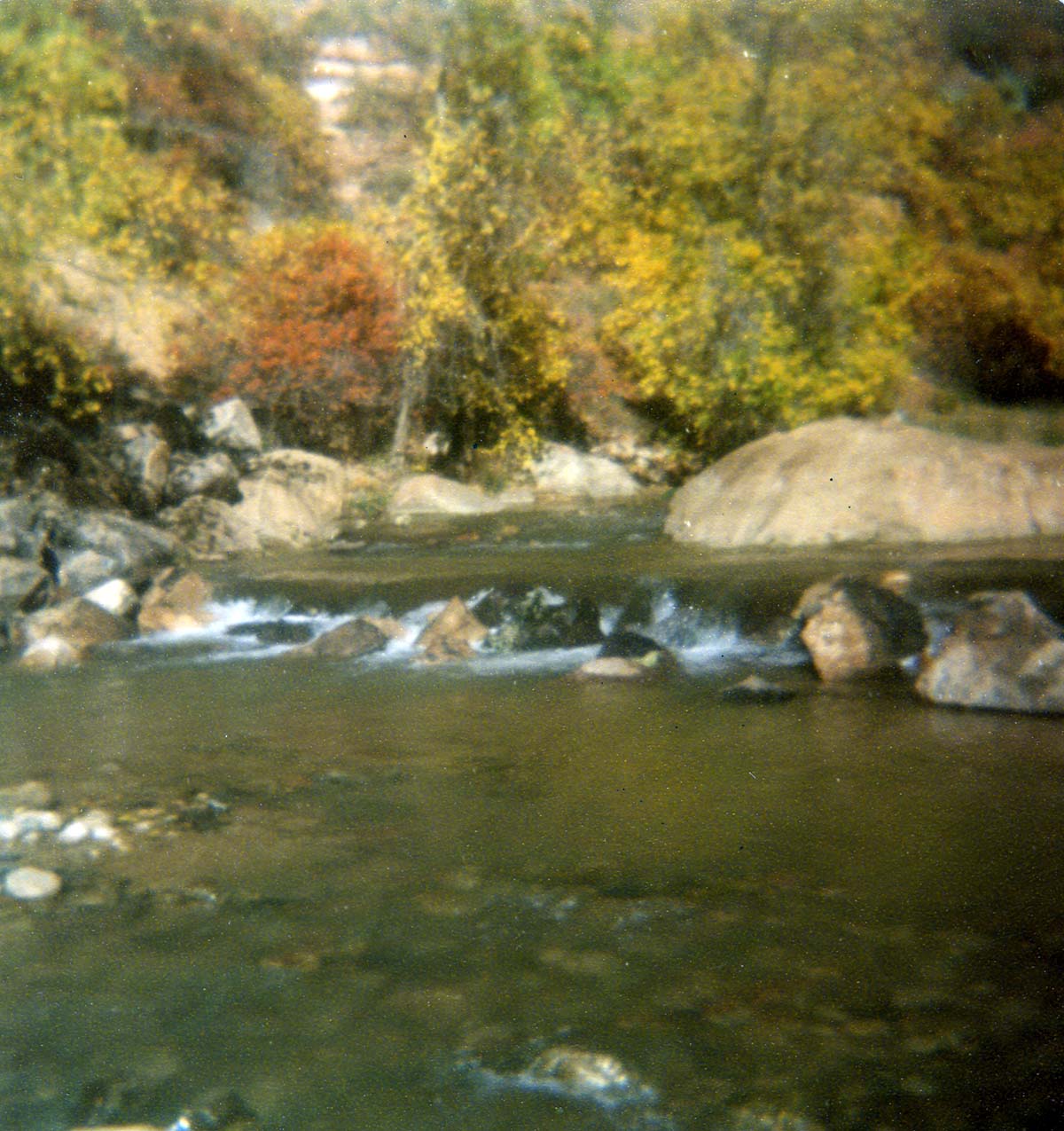 Color photos of the Birch Creek Spillway construction and/ or modification.