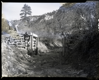 Road repair on East Rim road and construction of new bridge.