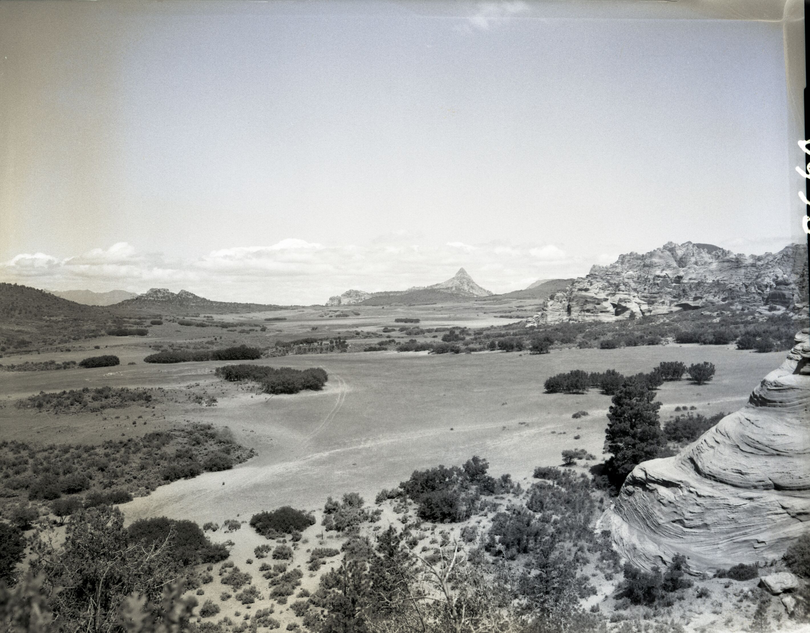 Improper land use with general view of portion of section 16.