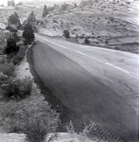 East side road repair and turn out construction.