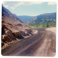 Road and surrounding landscape along the Kolob Terrace Road - North Unit.