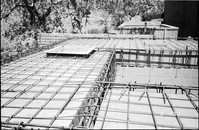 Construction of headquarters addition.