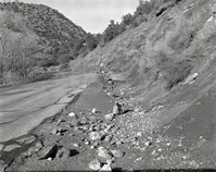 Resurfacing of roads in Zion.