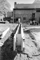 Construction of headquarters addition.