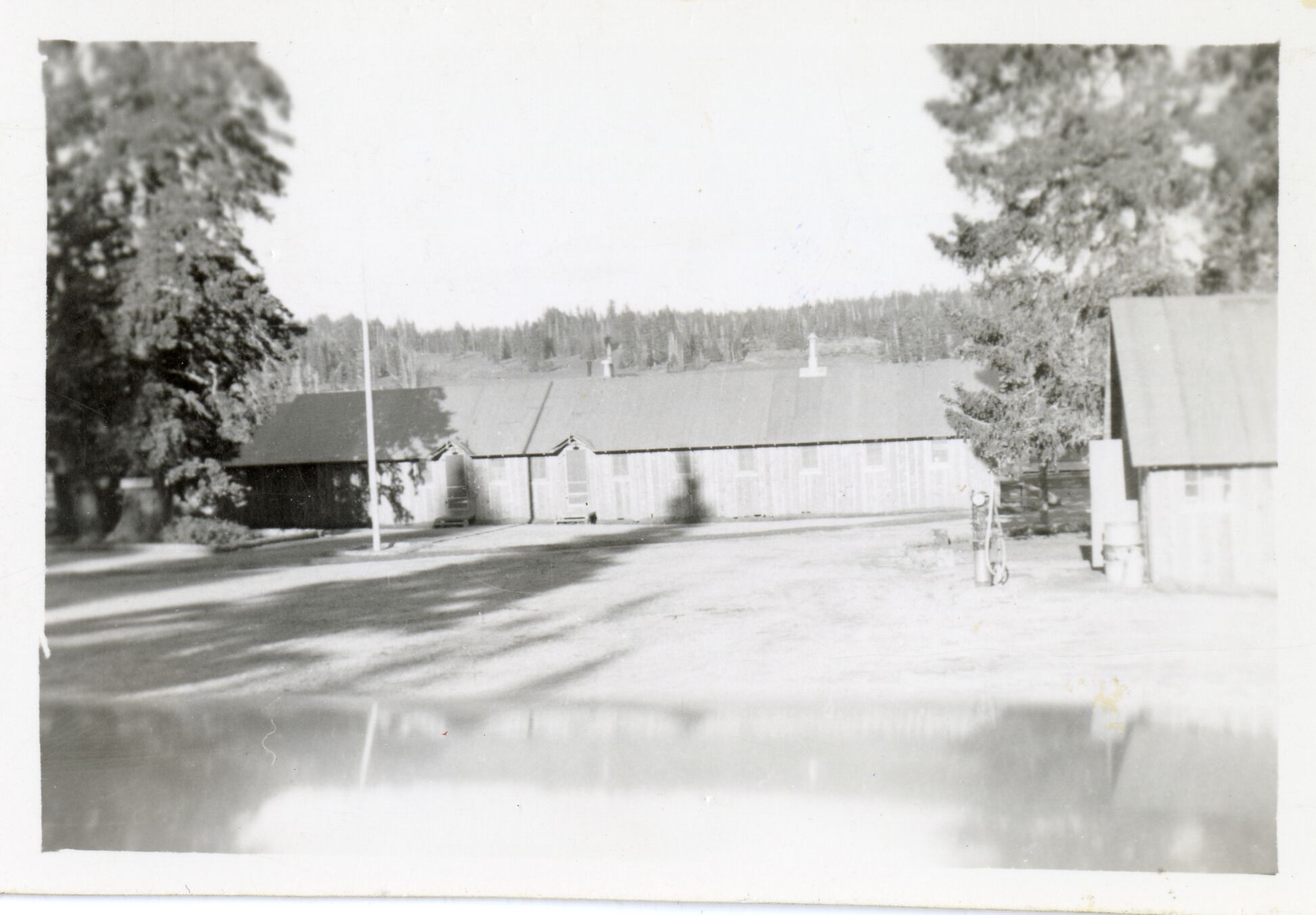 CCC MESS HALL AT CEDAR BREAKS