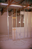 Construction of headquarters addition.