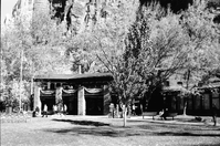 BW Photos of the Zion Lodge Rededication Ceremony.