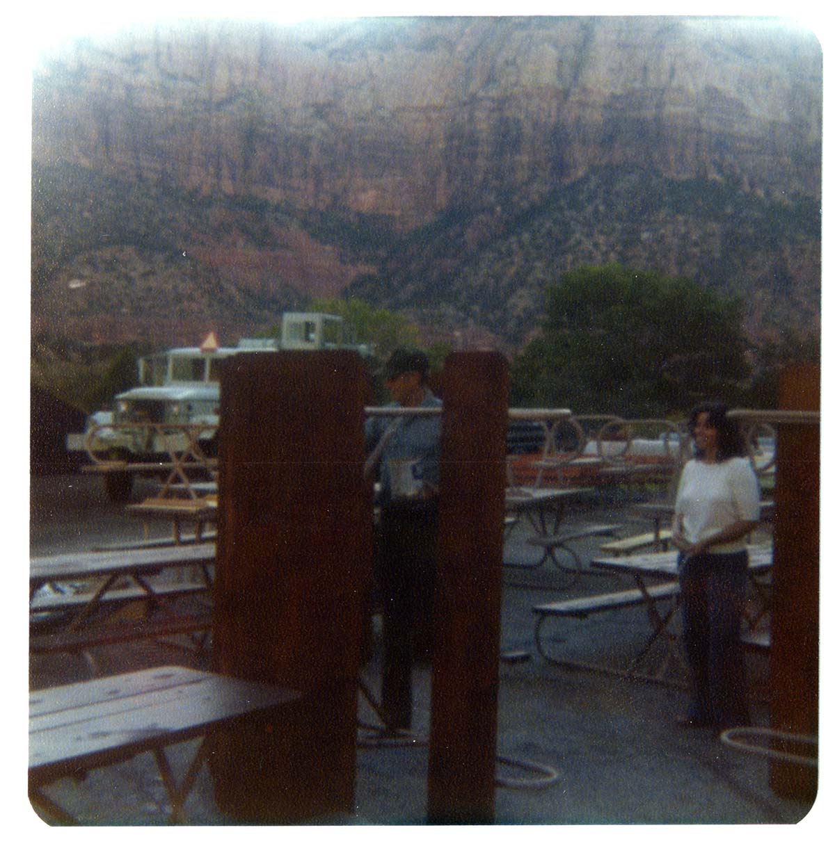 NPS personnel conducting tasks at the maintenance yard.