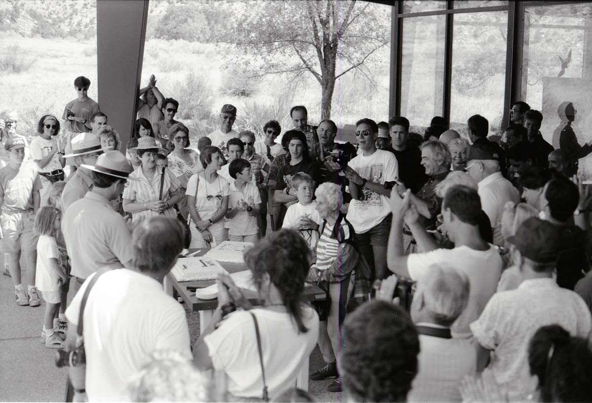 BW Photos of the parks 75th anniversary celebration.