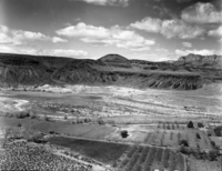 Crater Hill lava flow near southwest corner of Zion National Park.