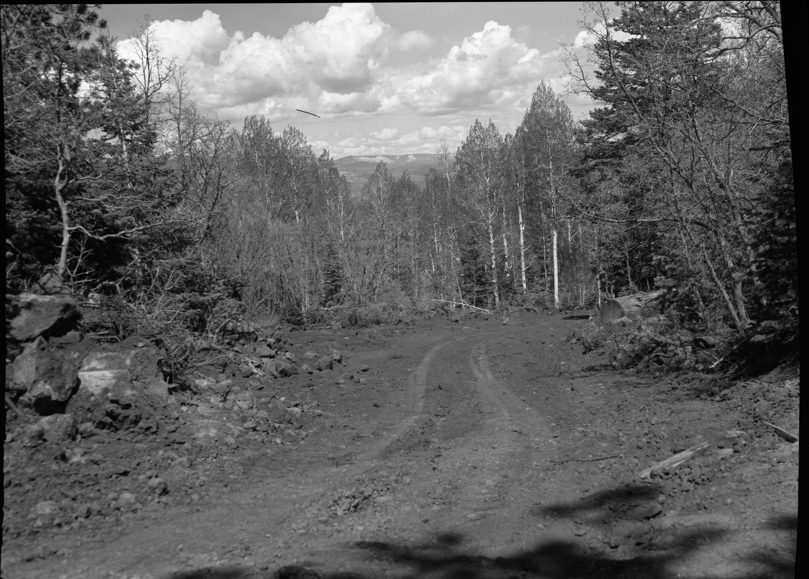 Developments on private land within Zion National Park near Lava Point.