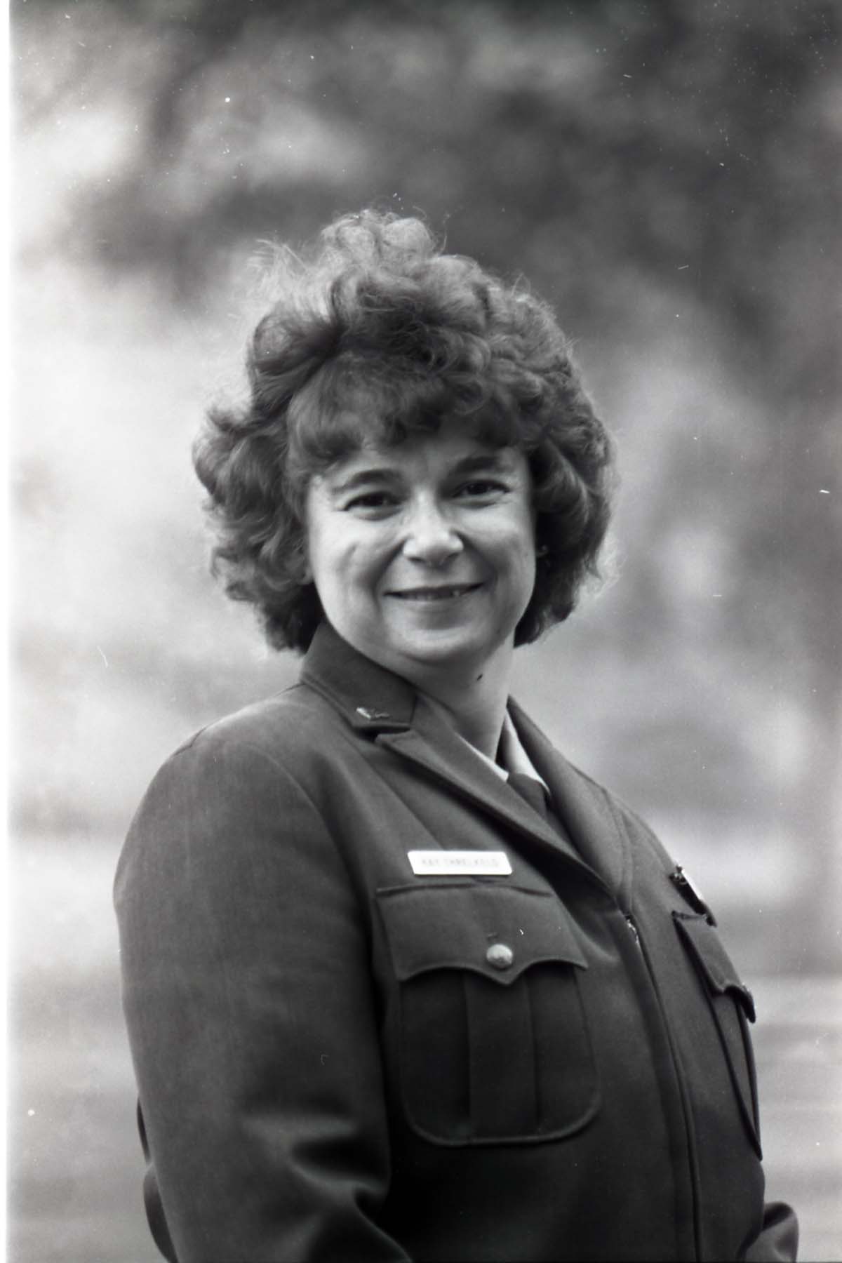 BW Photos of Kay Threlkeld.