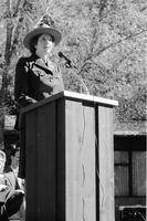 BW Photos of the Zion Lodge Rededication Ceremony.