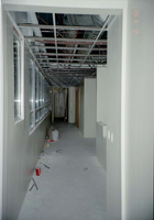 Park Headquarters Renovation: southwest hallway, upper level.