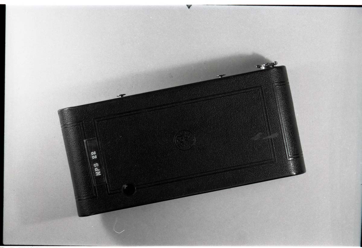 BW Photos of Herbert E Gregory's camera. [1940s Artifact: ZION12391 a & b]