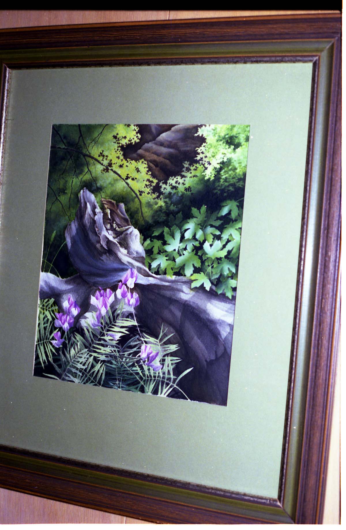 Color Photos of a temporary art exhibit.