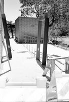 Construction of headquarters addition.