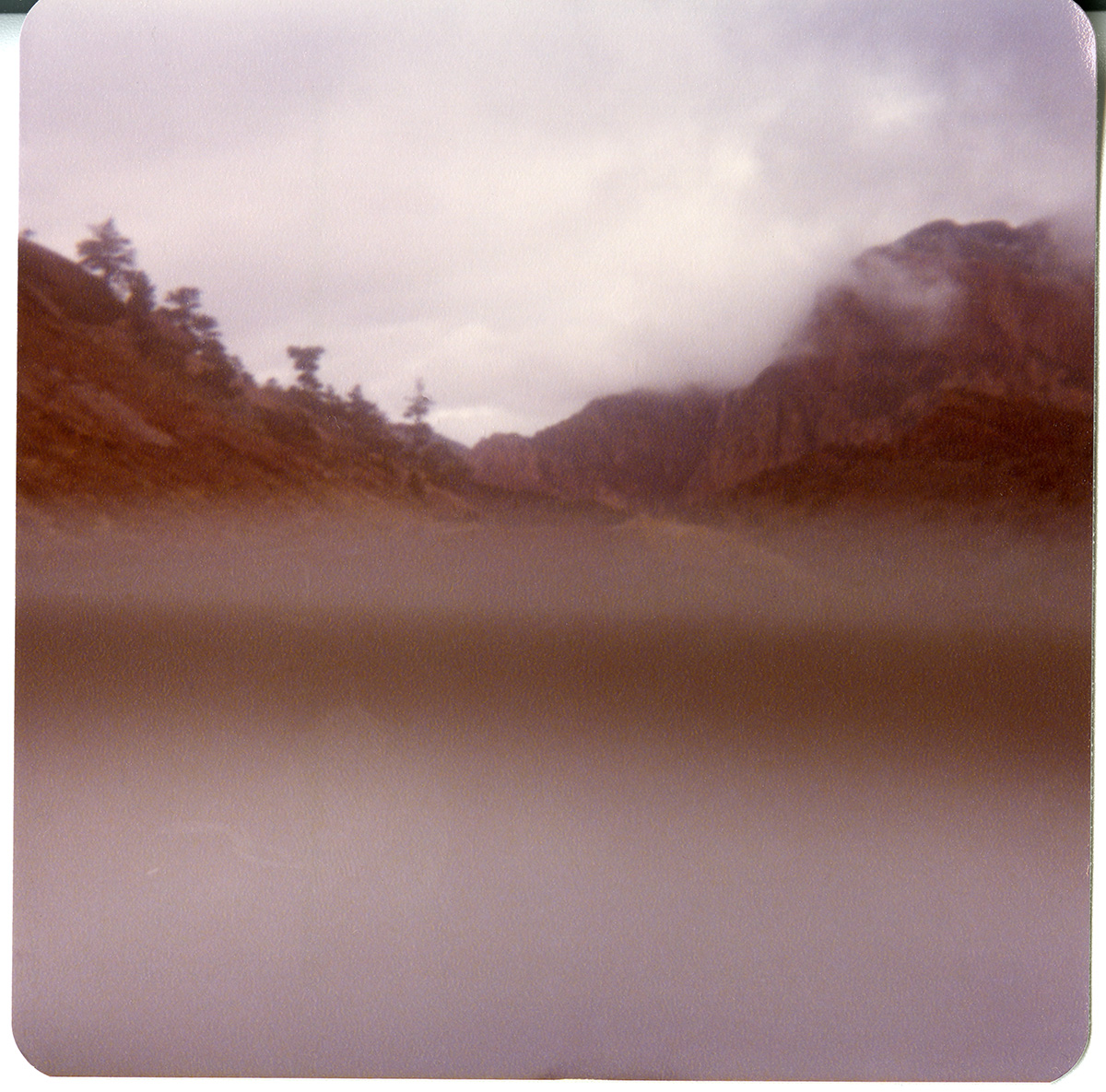 Horizon while driving on Kolob Canyon Road.