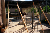 Construction of headquarters addition.