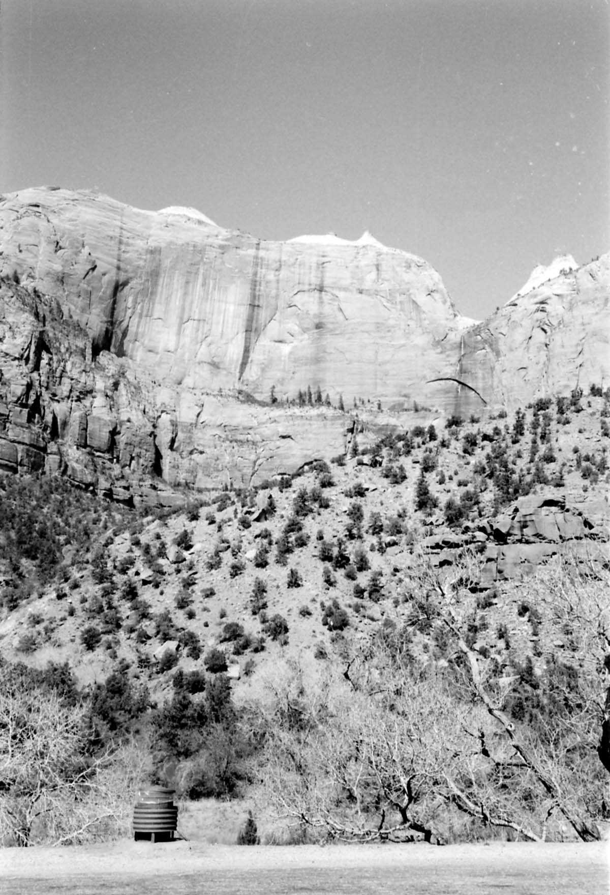 BW Photos of the Beehives, West Wall, and the Sentinel - 35mm.