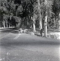 Intersection along the scenic canyon drive hear the Grotto.