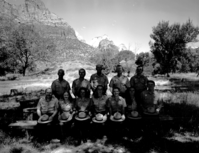 The personnel in the naturalist division, 1980.