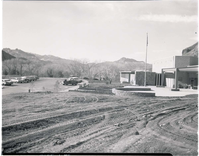 Grounds improvement landscaping at Mission 66 Visitor Center and Museum.