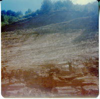 The side of the hill along the Kolob Terrace Road - North Unit.