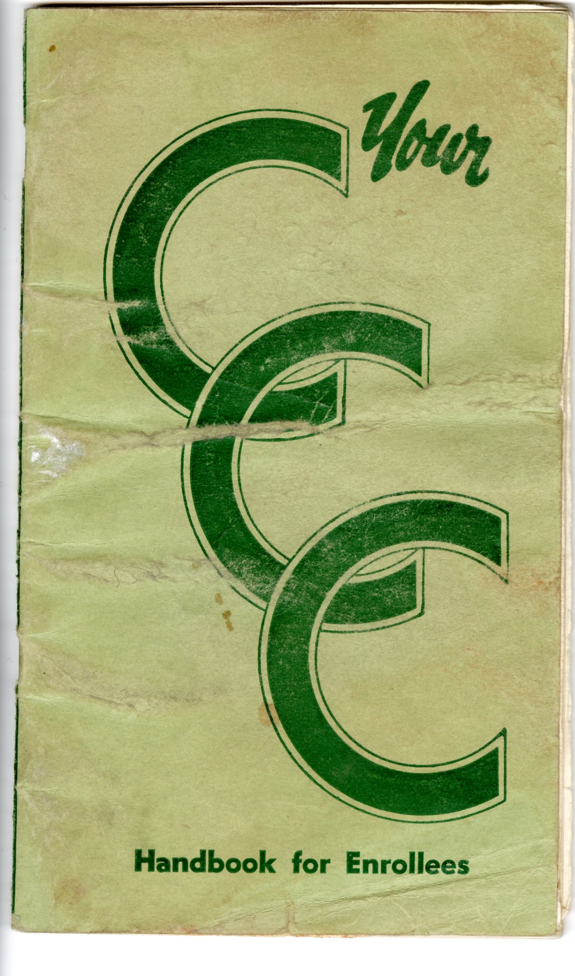 CCC or Civilian Conservation Corp