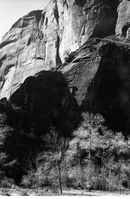 BW Photos of general interior views of Zion Canyon - 35mm.