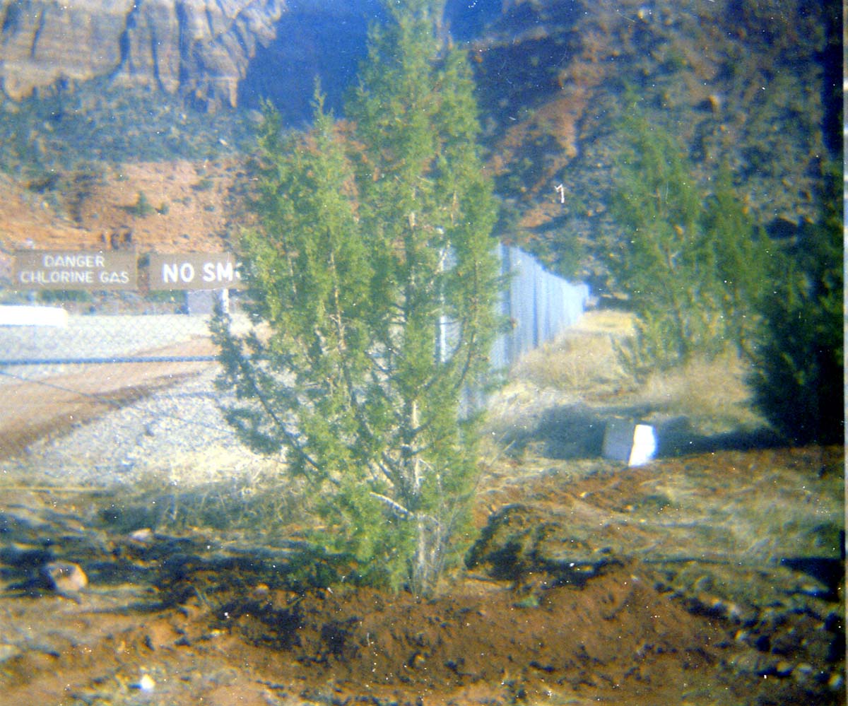 Sewer treatment plant.