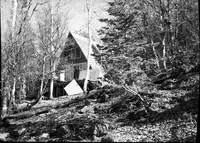 A-frame house- inholdings: private.