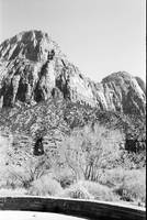 BW Photos of Bridge Mountain - 35mm.