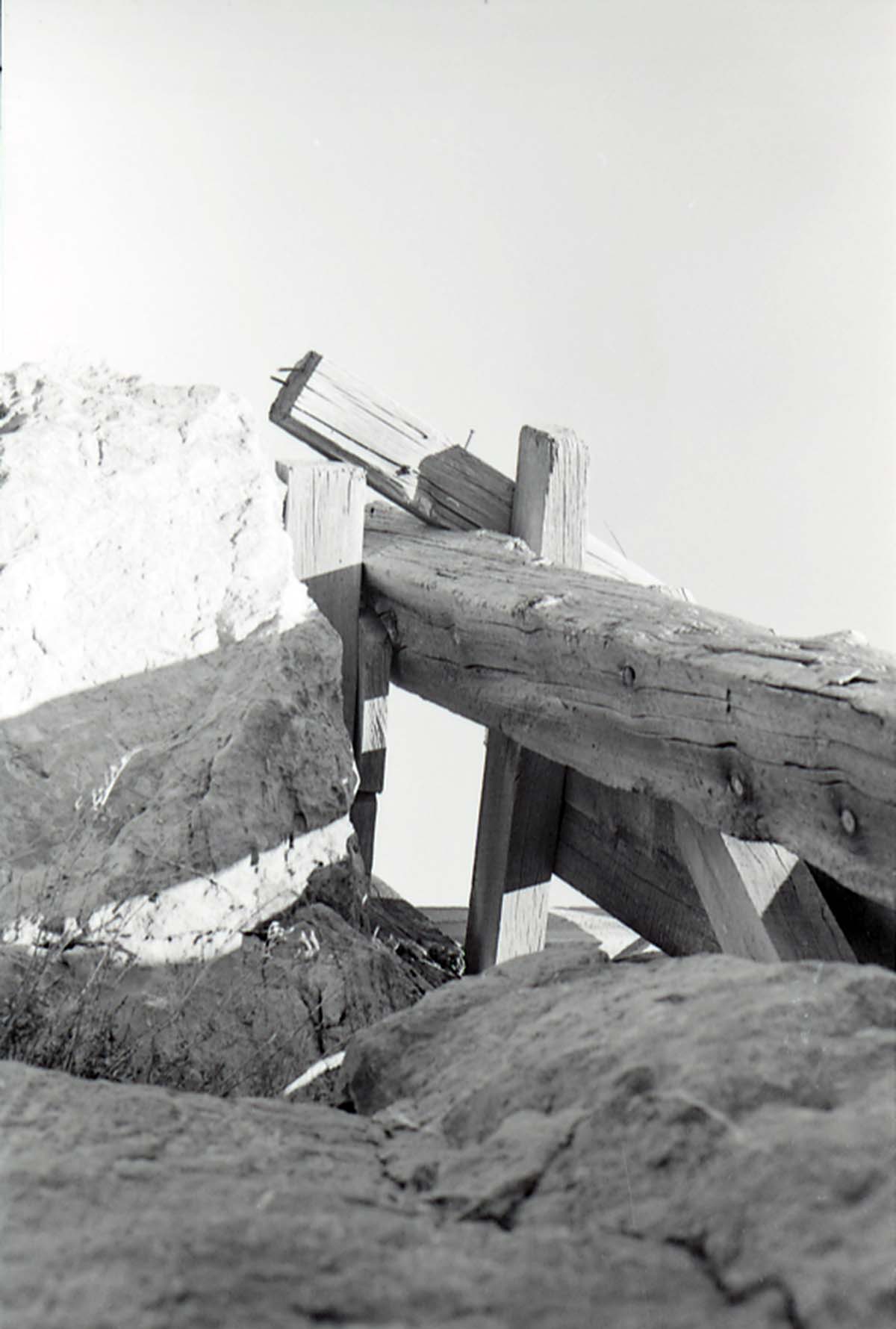 Remnants of the Cable Works at the top of the mountain.