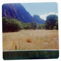 The destruction of the lodge pool and bathhouse.