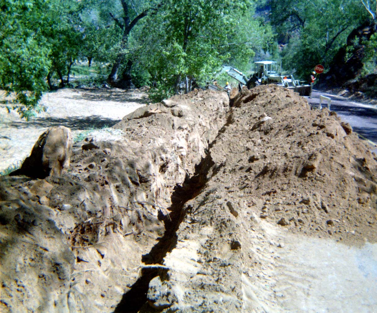 The Zion Lodge utilities project.