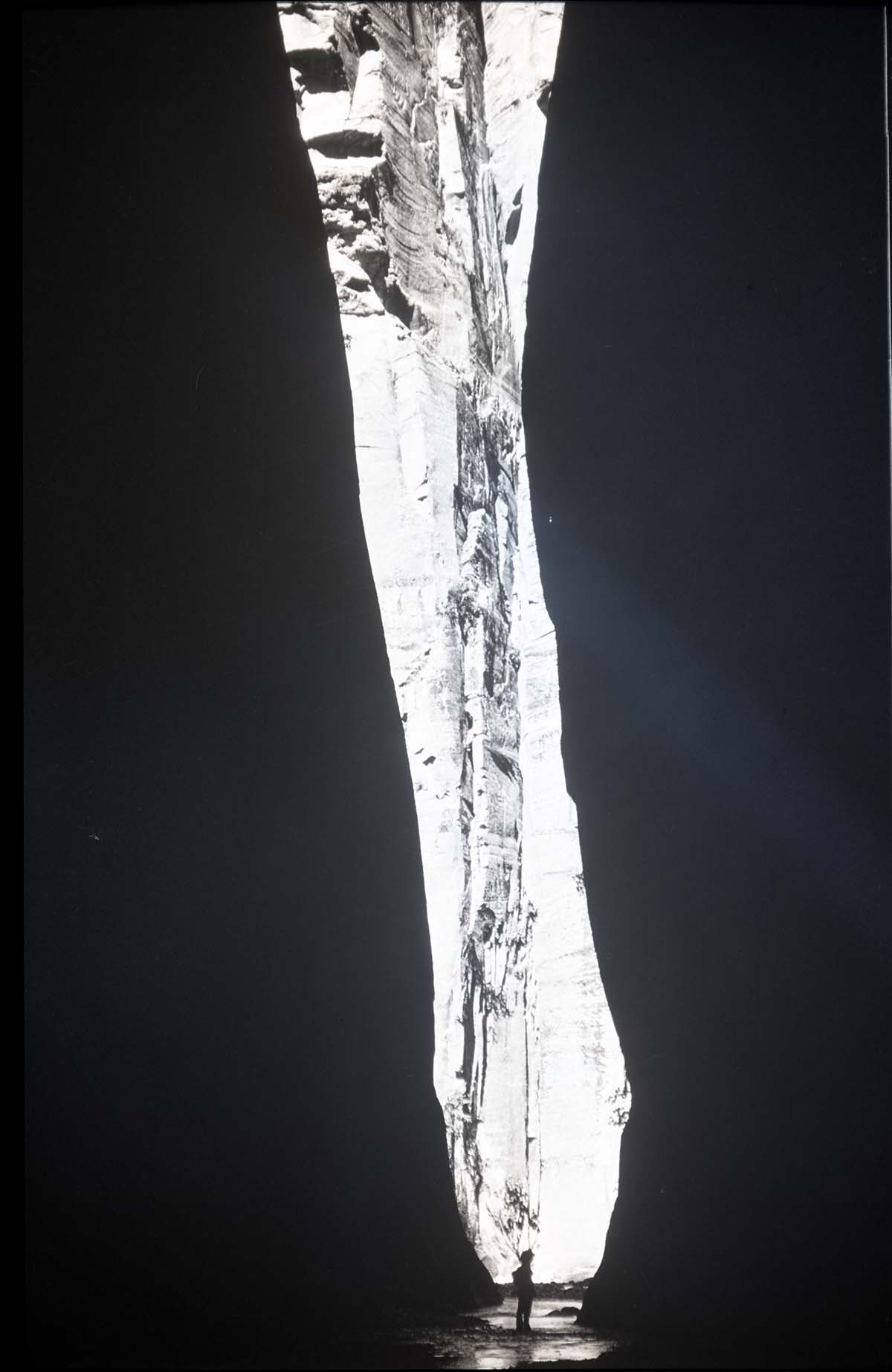 Zion Narrows at the narrow part.