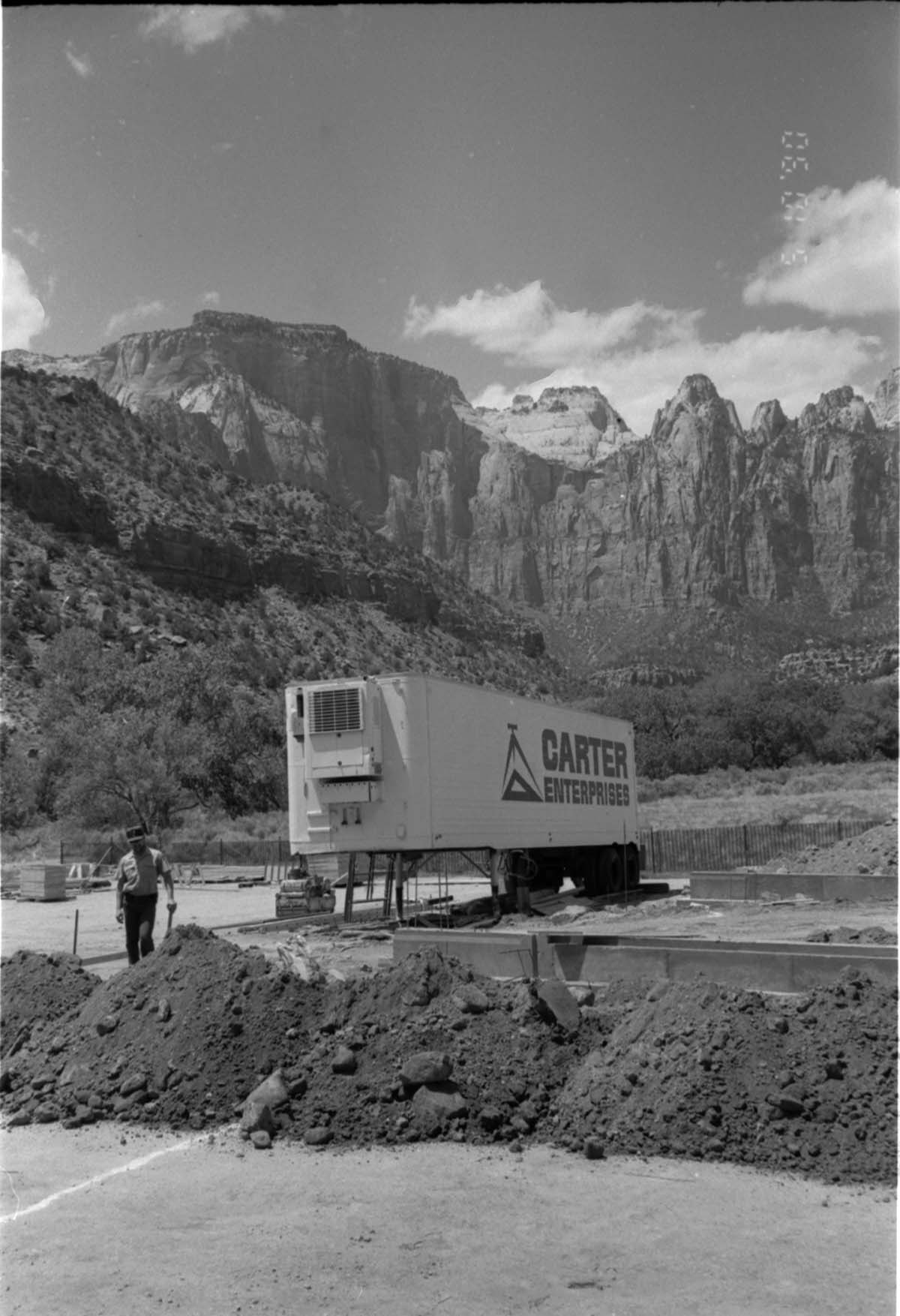 Construction of headquarters addition.