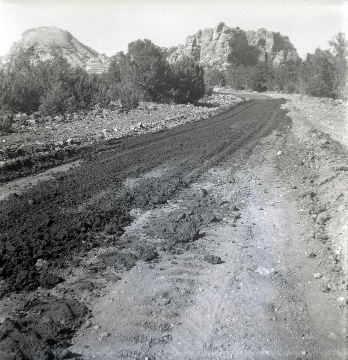 Road grading to Chamberlain Ranch and the Narrows.