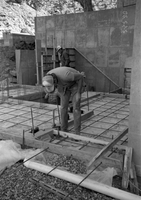 Construction of headquarters addition.