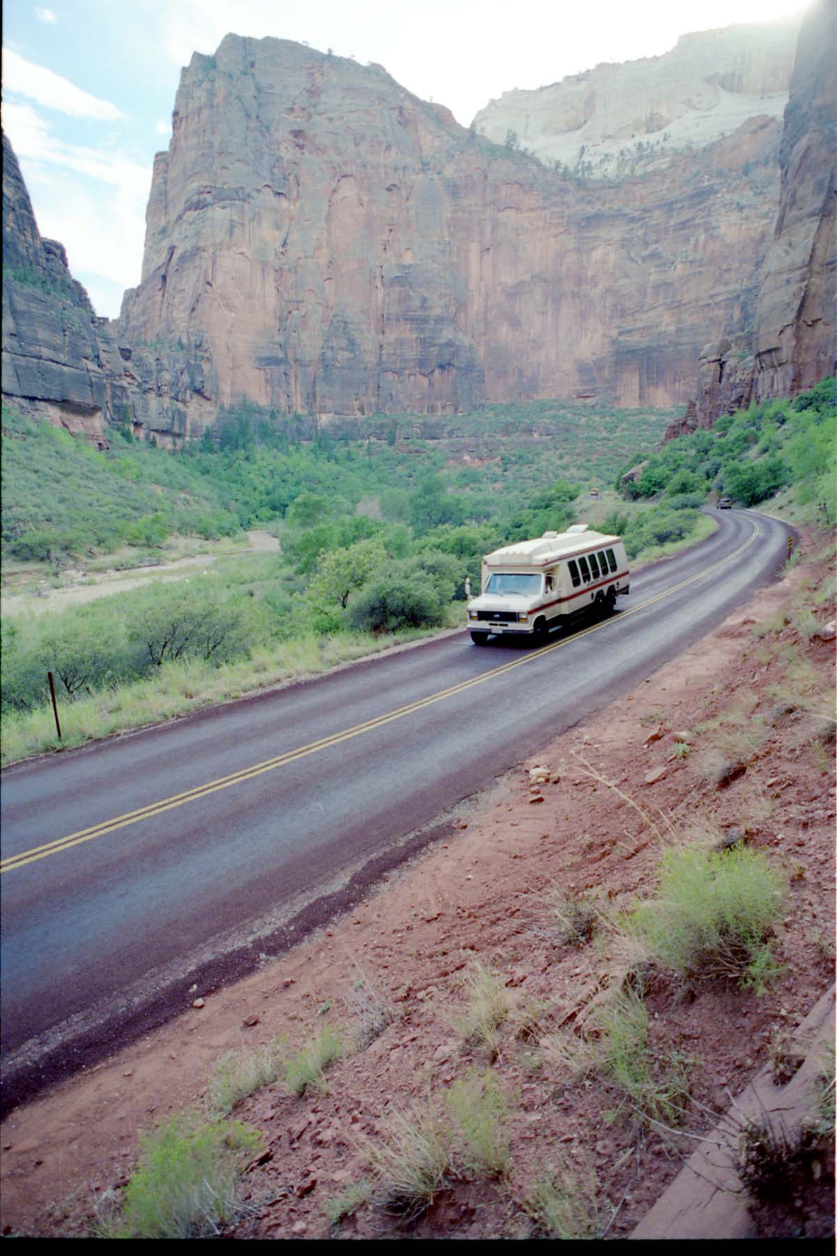Color photos of the Shuttle Feasibility Study.