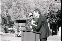 BW Photos of the Zion Lodge Rededication Ceremony.