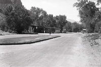 Service station in the South Campground.