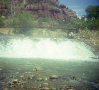 The arrival and replacement of the new Birch Creek footbridge.