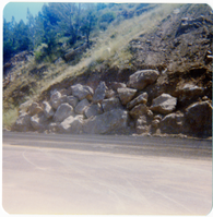 Rocky side of the hill along the Kolob Terrace Road - North Unit.